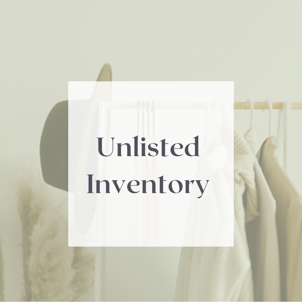 Unlisted Inventory #1-50